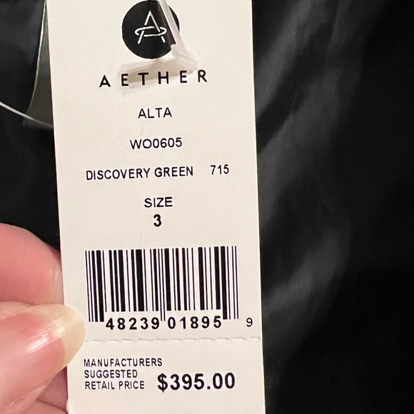 NWT Aether Alta Quilted Jacket Discovery Green Size Medium/3 - Picture 5 of 8